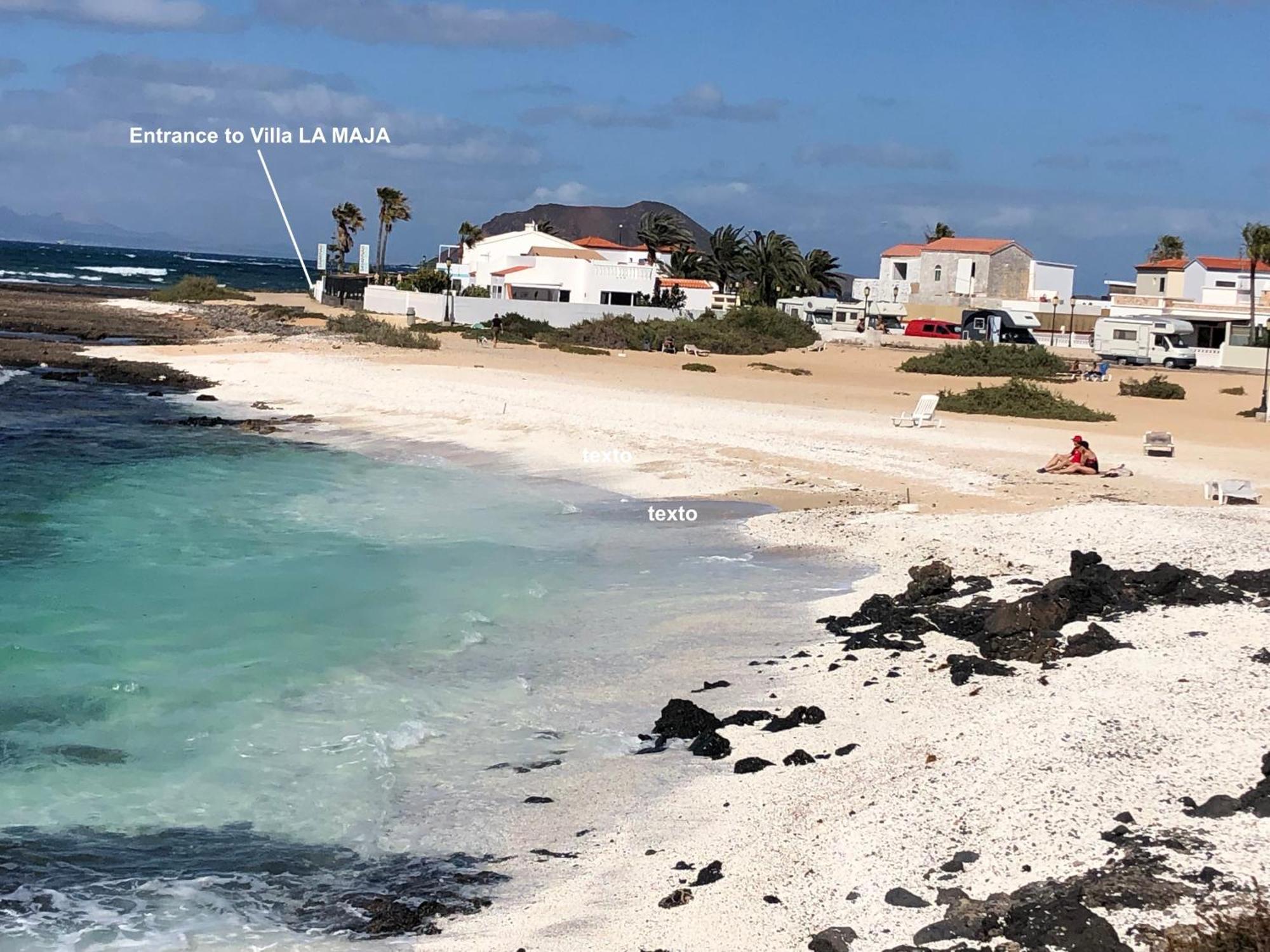 Villa La Maja Beachfront Corralejo Eksteriør billede